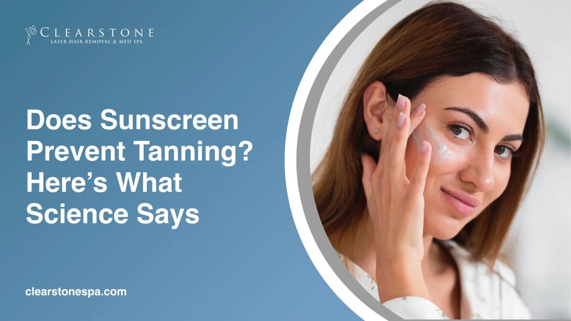 Sunscreen Prevent tanning