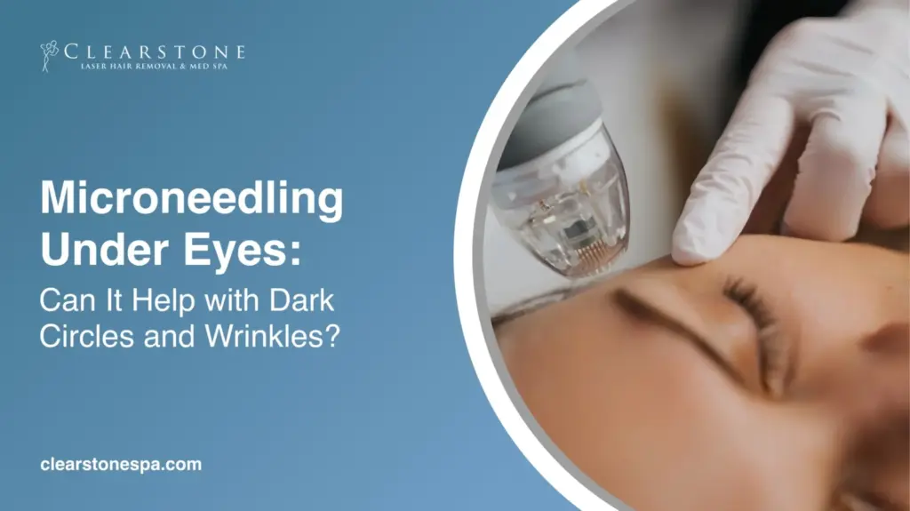 Microneedling Under Eyes
